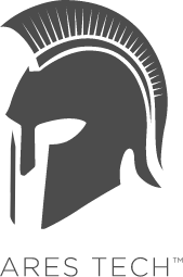Ares Tech helmet logo